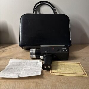 Vintage Cinemax Super 8 Movie Camera Retro Filmmaking Collector Gear Untested